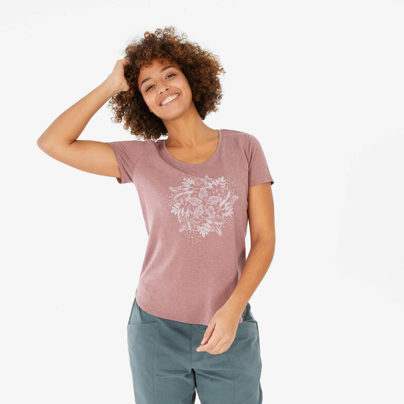 T-shirt de randonnée  - NH500 - Femme