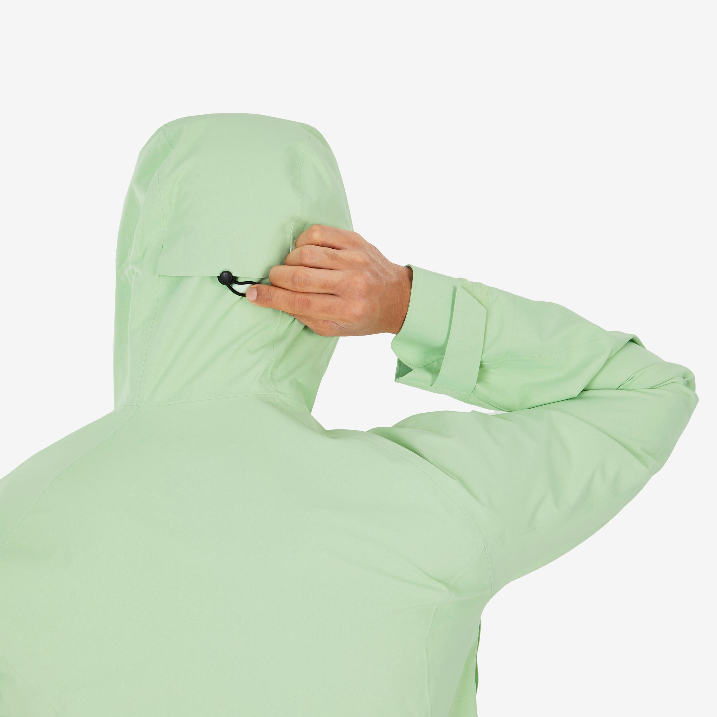 Men's Lightweight Waterproof Hiking Jacket MH500 QUECHUA Decathlon