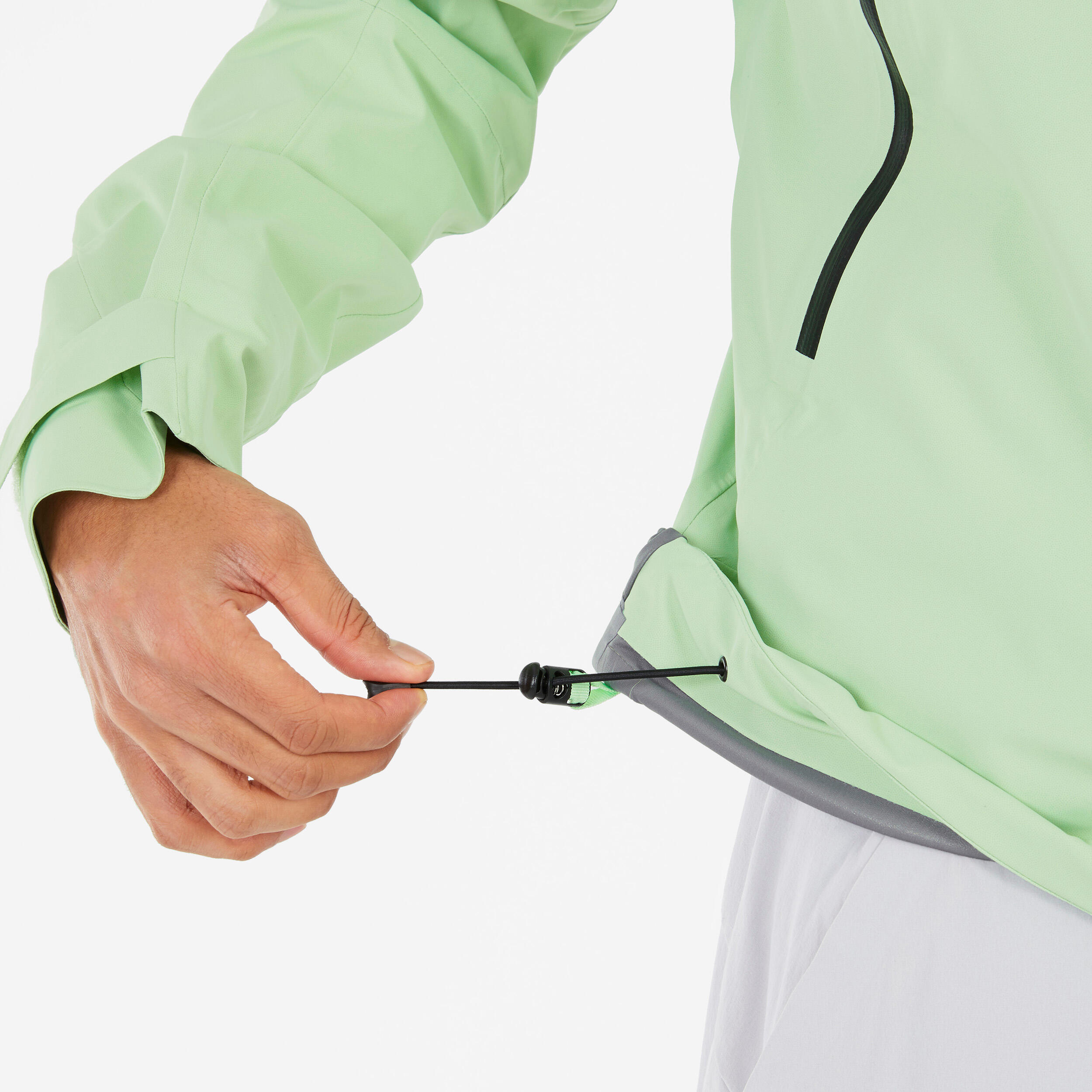 Men's Lightweight Waterproof Hiking Jacket MH500 QUECHUA Decathlon