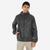 Veste de randonnée coupe-vent imperméable homme, Raincut Full Zip noir