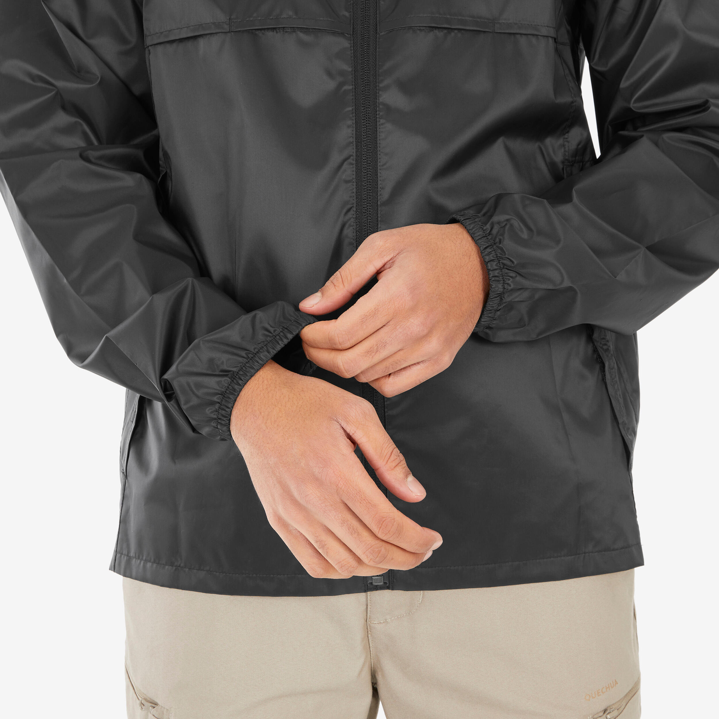Quechua raincut zip jacket hot sale