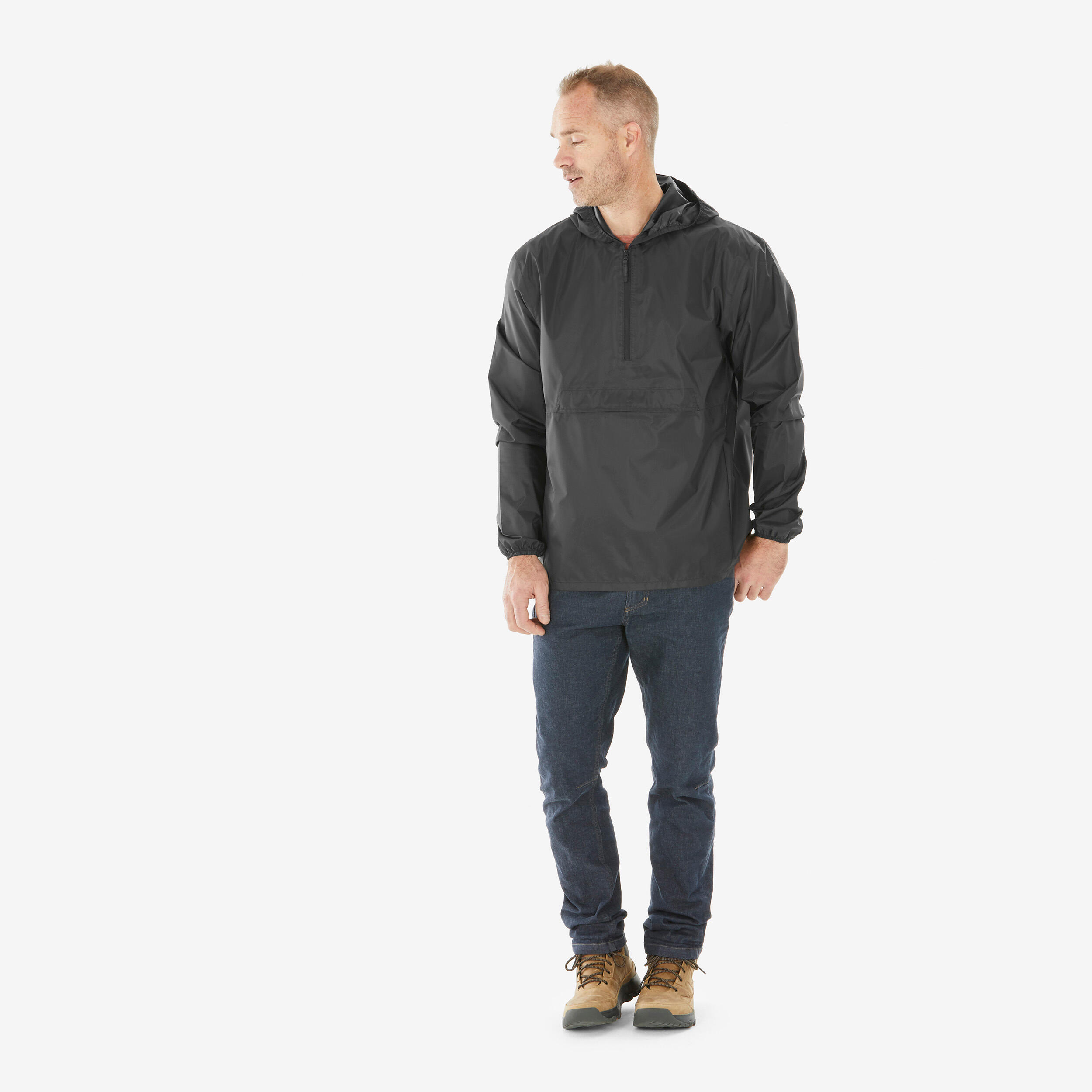 Jacket Raincut 1 2 Zip Decathlon