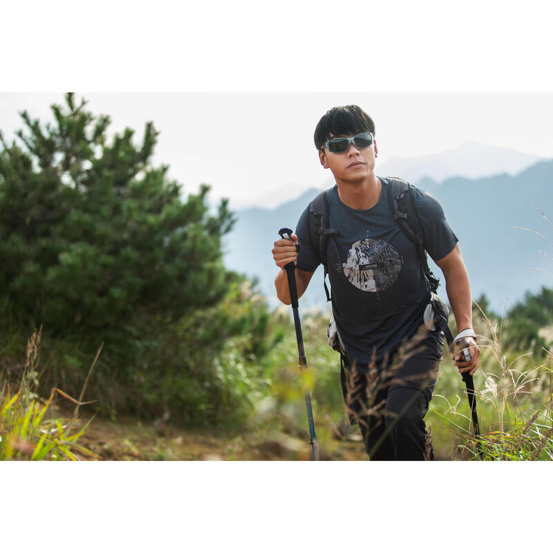 Men's MH500 short-sleeved hiking t-shirt