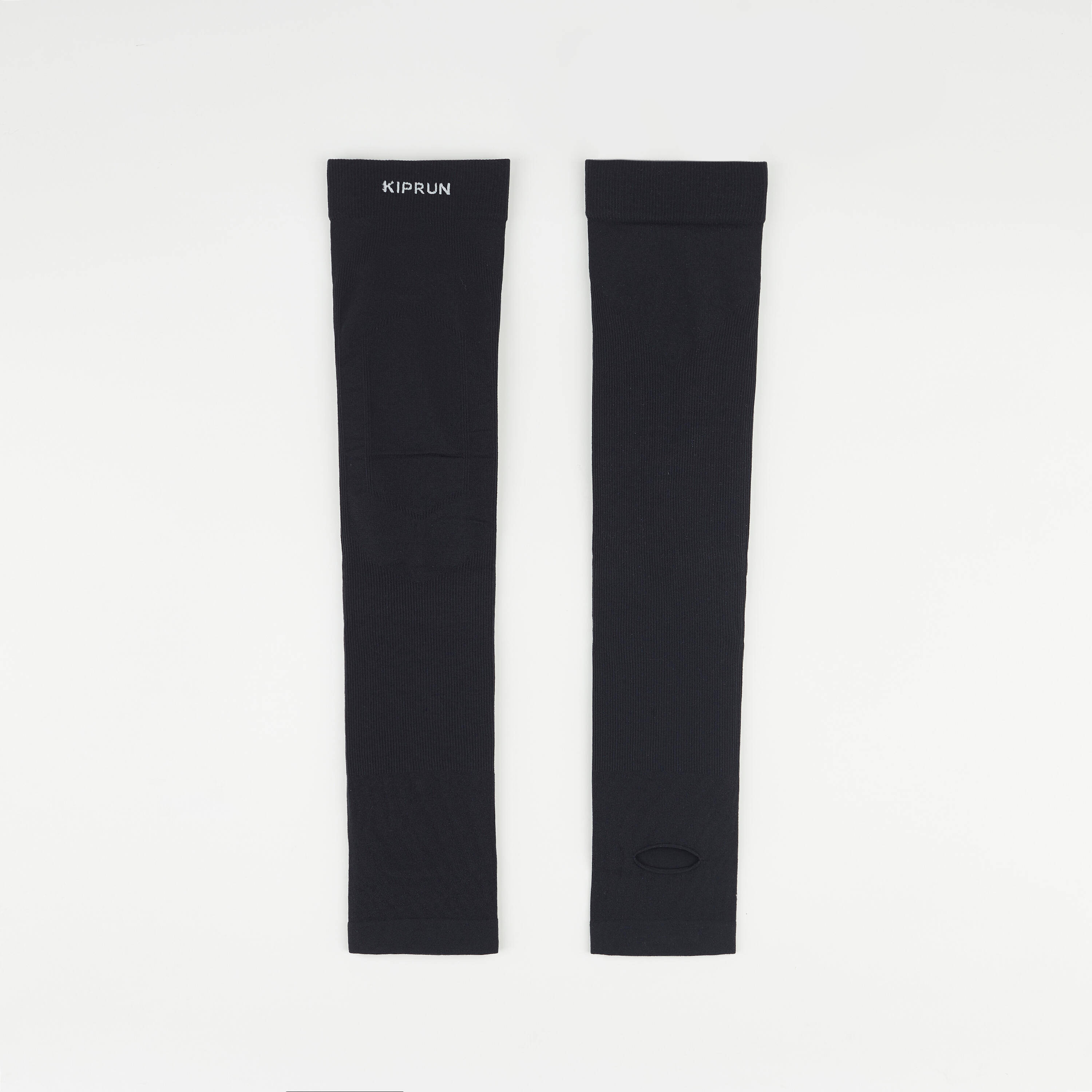 UV Protected Arm and Hand Sleeves running black -  1