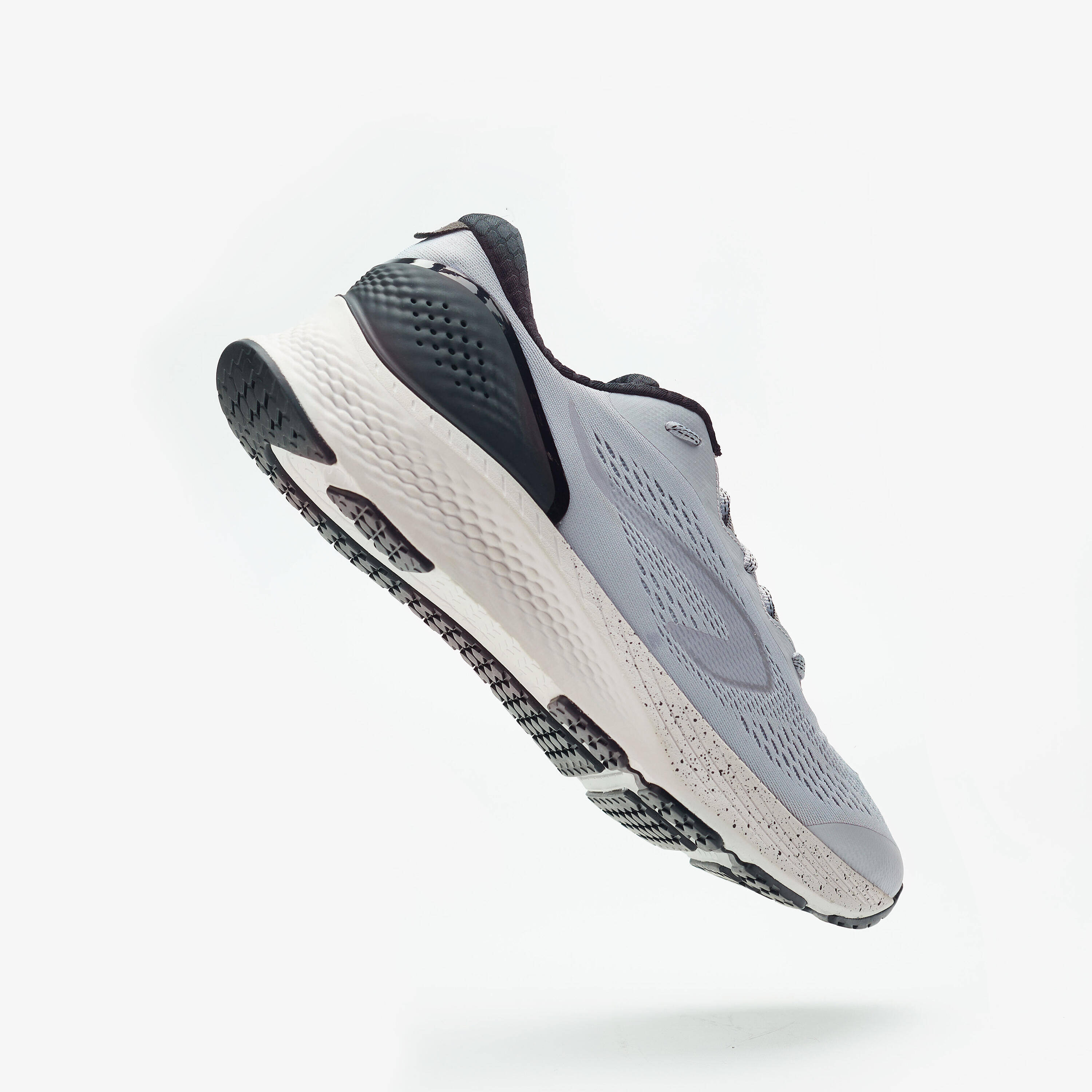 MEN'S KIPRUN KS500 2 RUNNING SHOES - BLACK/GREY -  2