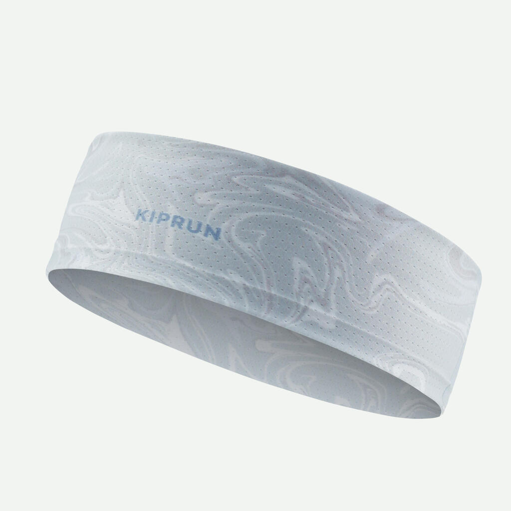 Bandeau running mixte rafraîchissant - KIPRUN bleu neutre