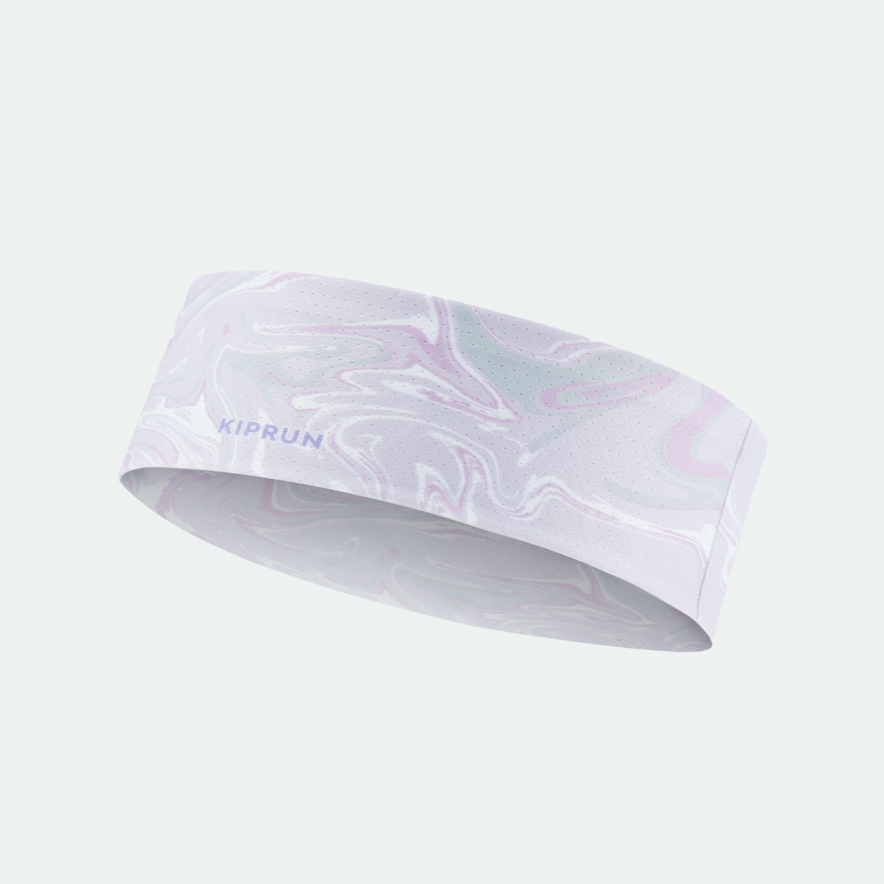 Headband running Man Woman - KIPRUN Cooling purple graph