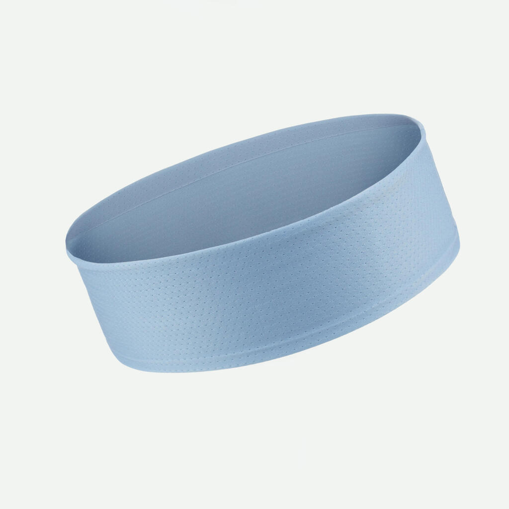 Bandeau running mixte rafraîchissant - KIPRUN bleu neutre