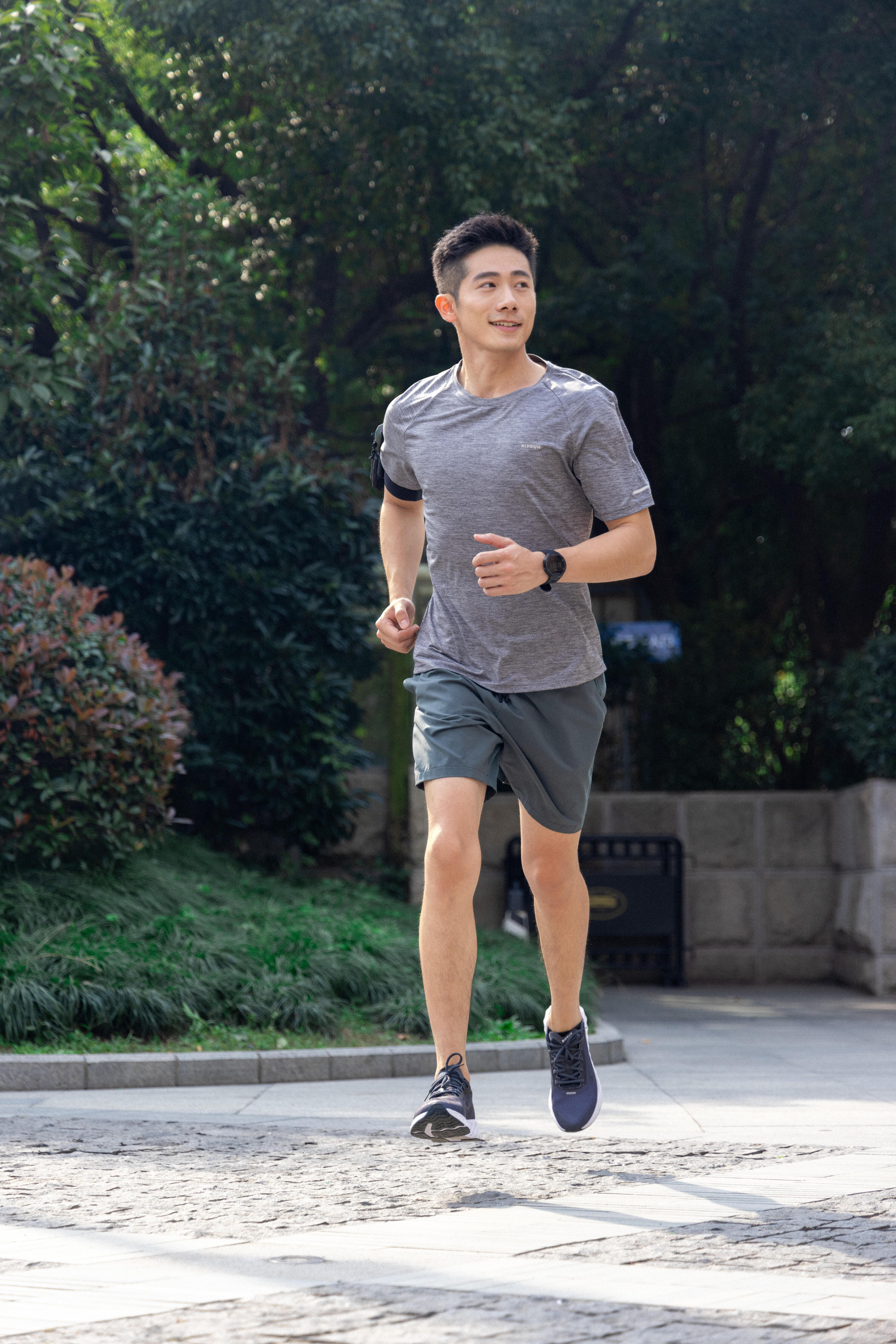 Kiprun Men's Run 500 Breathable Dry+ Running Shorts