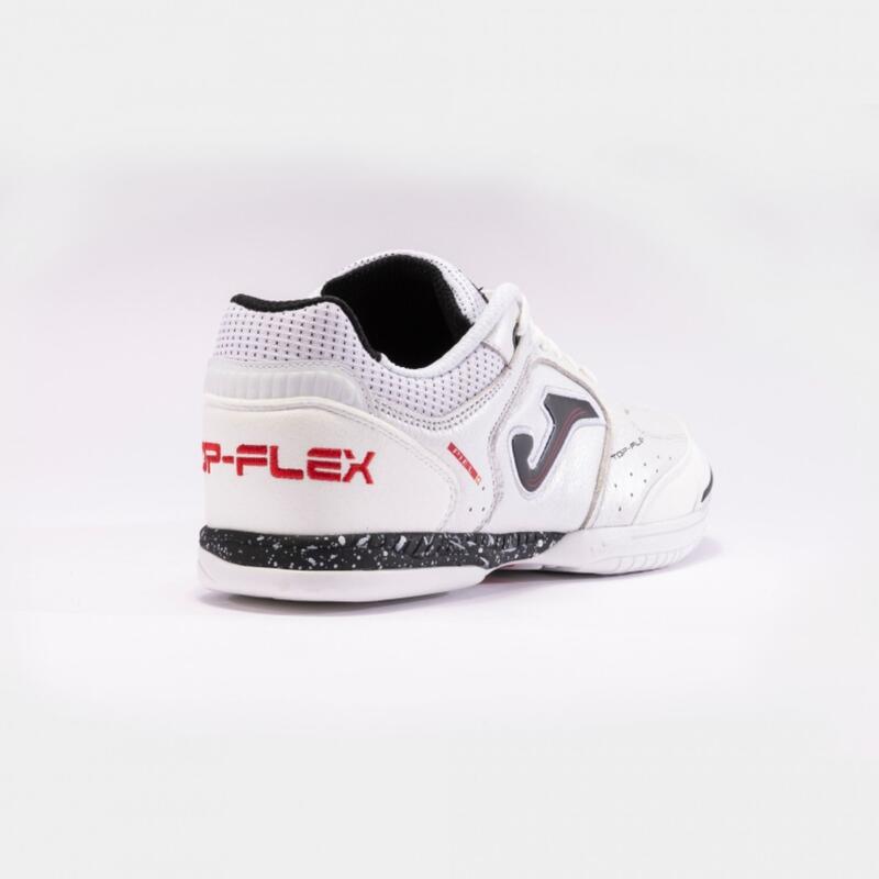 Chaussures de futsal JOMA TOP FLEX Adulte Blanche