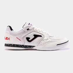 Chaussures de futsal JOMA TOP FLEX Adulte Blanche