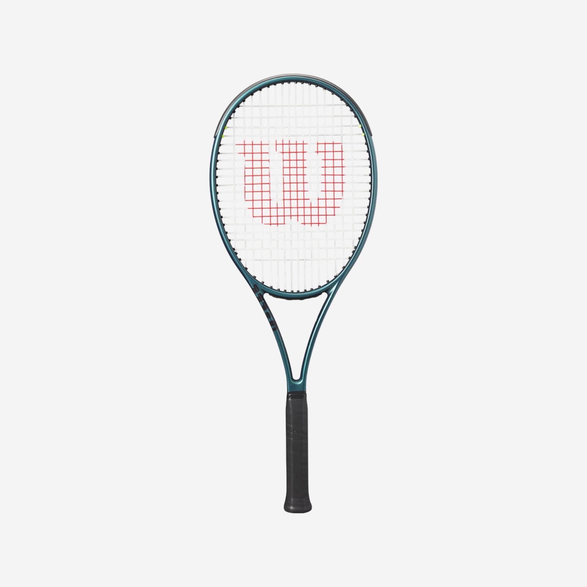 Adult tennis racket - Wilson BLADE 98 16x19 V9 Green 305g