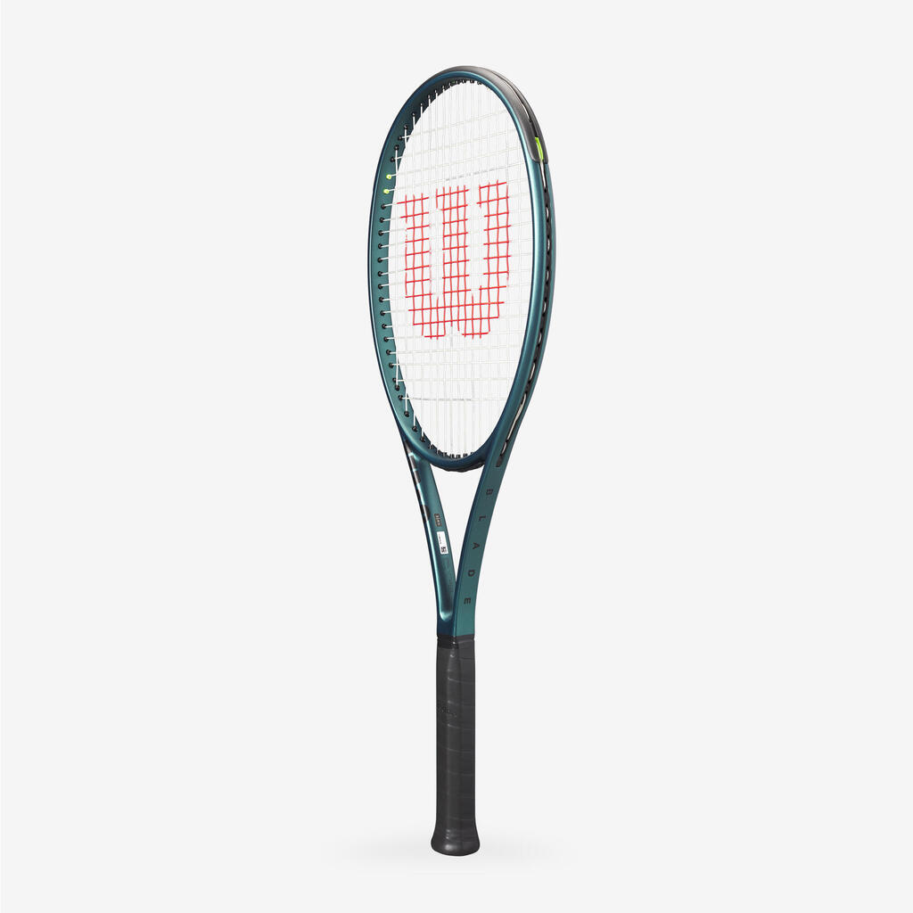 Adult Tennis Racket 98 16x19 V9 305g Unstrung - Green