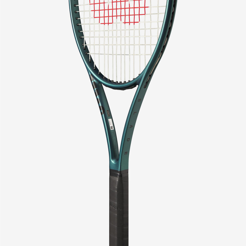 Adult Tennis Racket 98 16x19 V9 305g Unstrung - Green