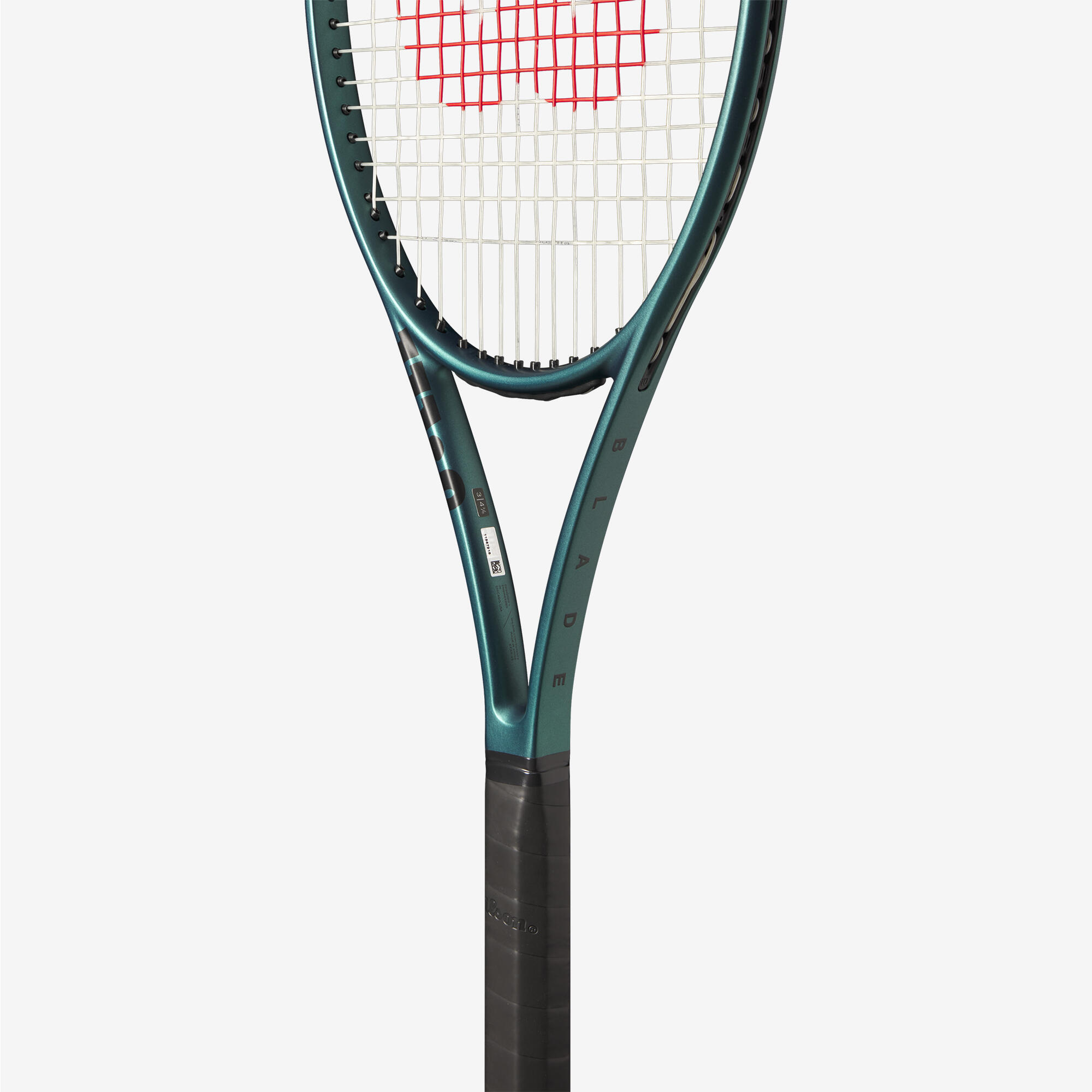 Adult Tennis Racket 98 16x19 V9 305g Unstrung - Green 5/7