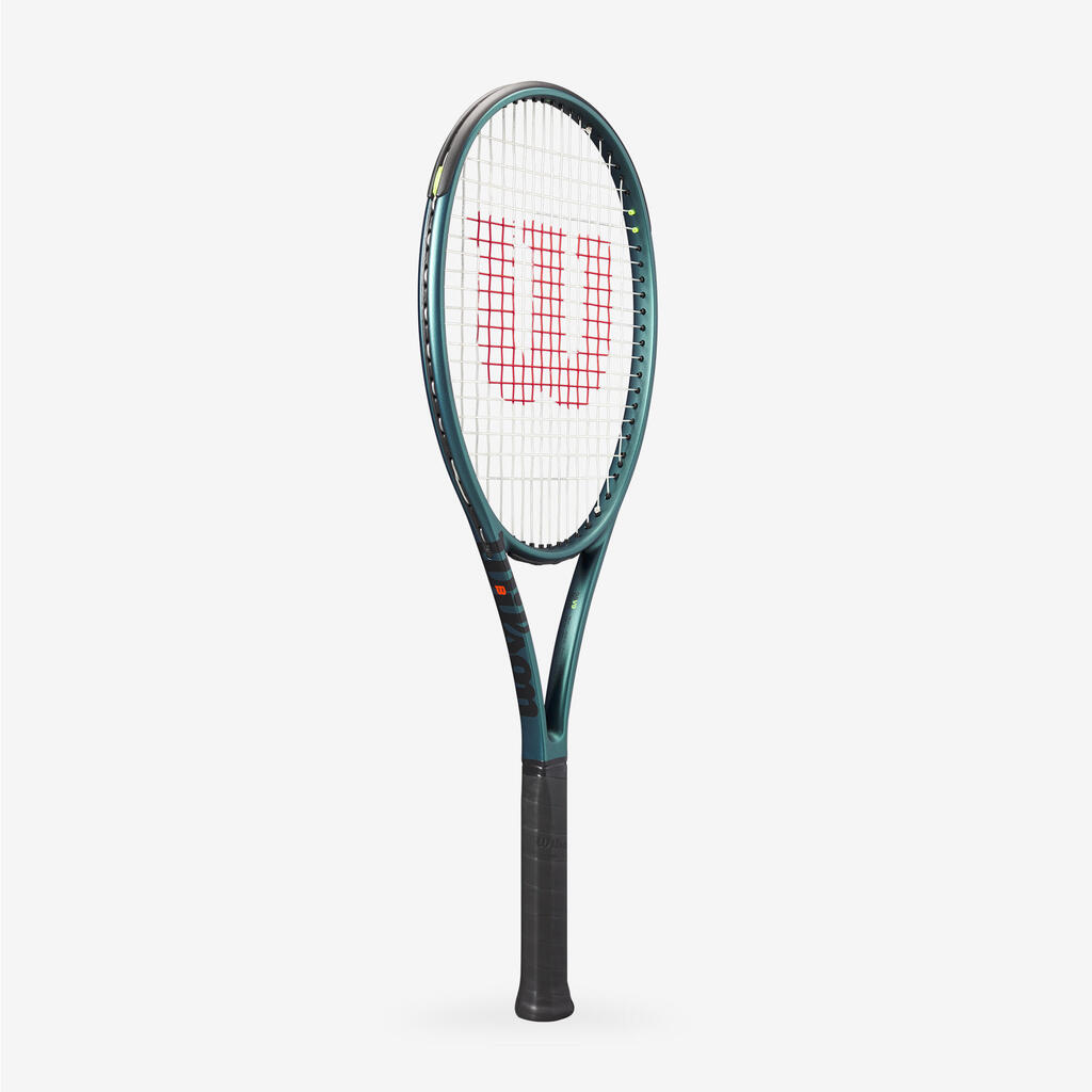 Adult Tennis Racket 98 16x19 V9 305g Unstrung - Green