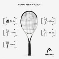Crno-beli reket za tenis AUXETIC SPEED MP 2024 300 g