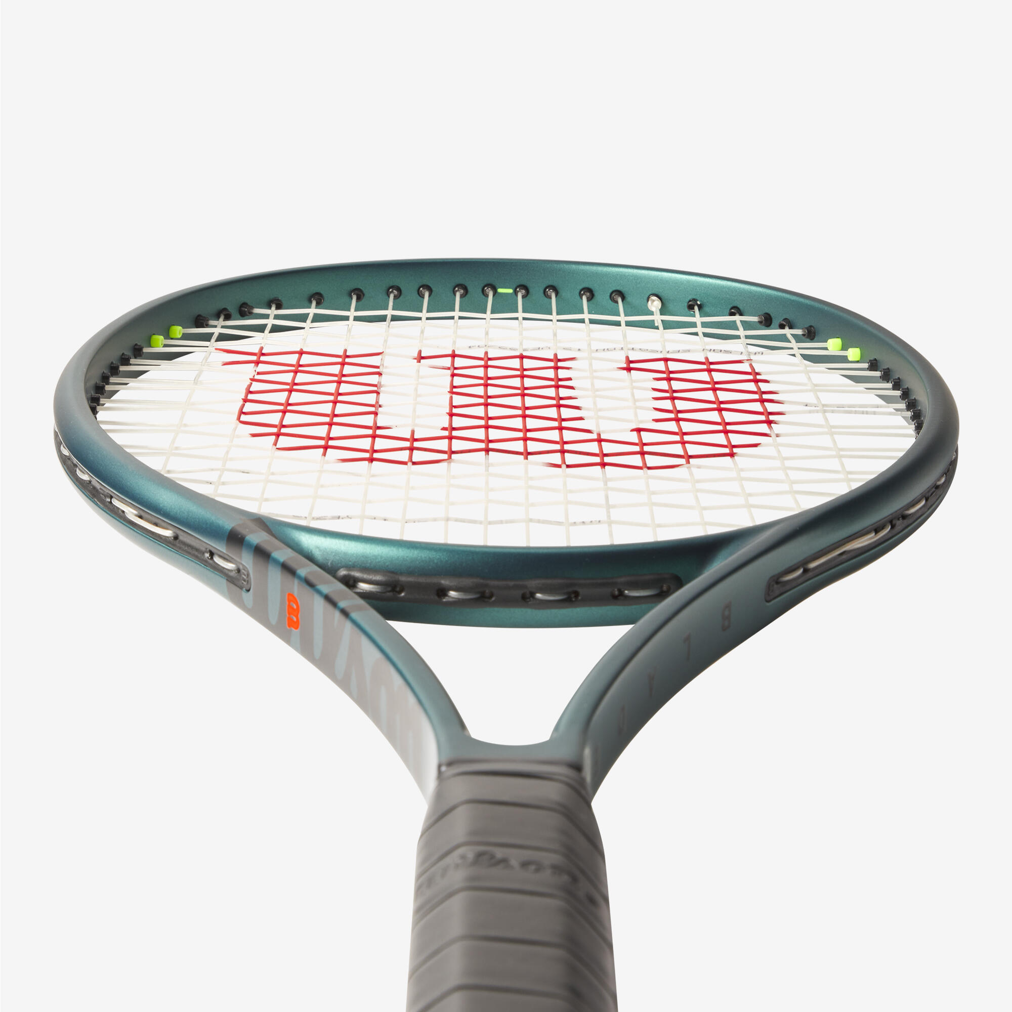 Raquete de Ténis Adulto Wilson BLADE 98 16x19 V9 Verde 305g sem cordas 8/8