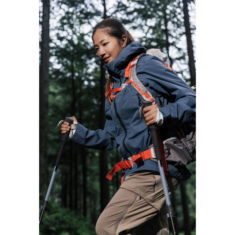 Women's Mountain Trekking 2-in-1 Zip-Off Trousers MT500