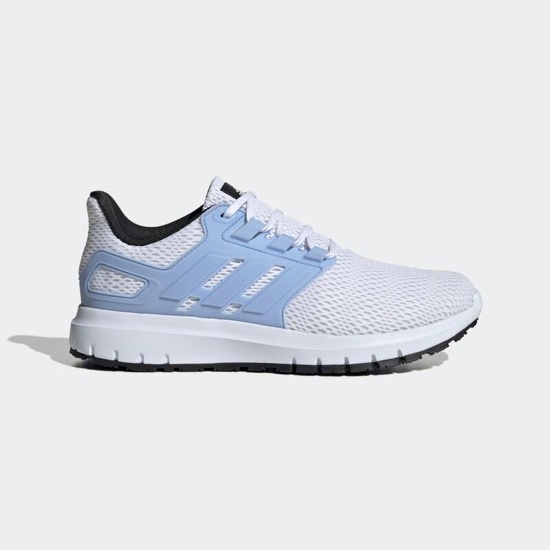 BASKETS DE MARCHE FEMME ADIDAS ULTIMASHOW 1.0 BLANCHE BLEU CIEL