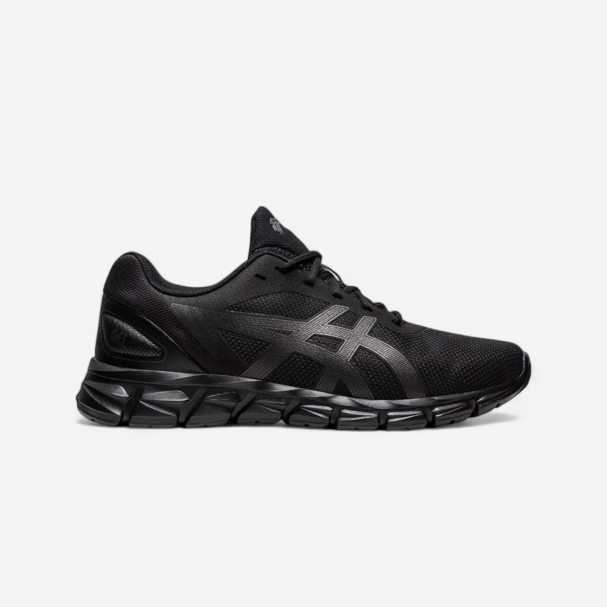 Black asic trainers online