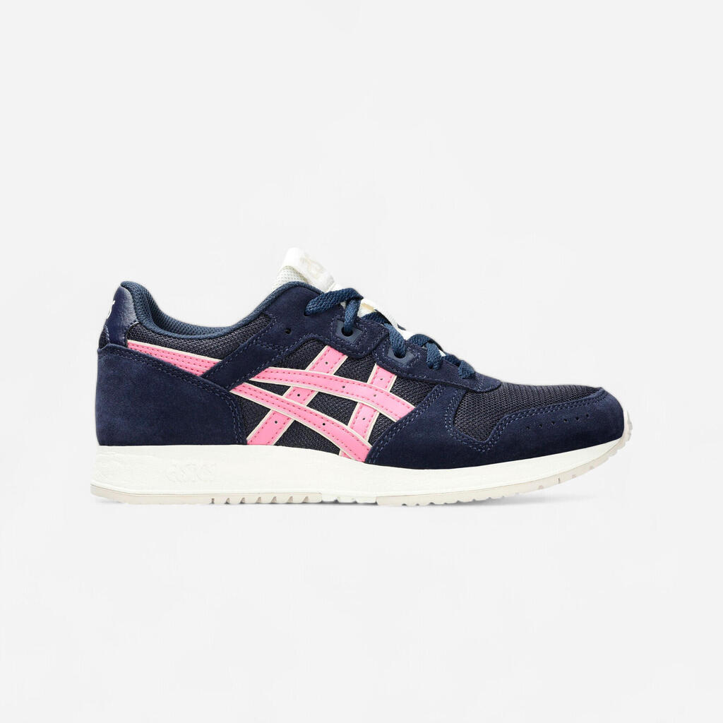 WOMEN'S ASICS GEL LYTE CLASSIC SUMMER WALKING TRAINERS - NAVY BLUE / PINK