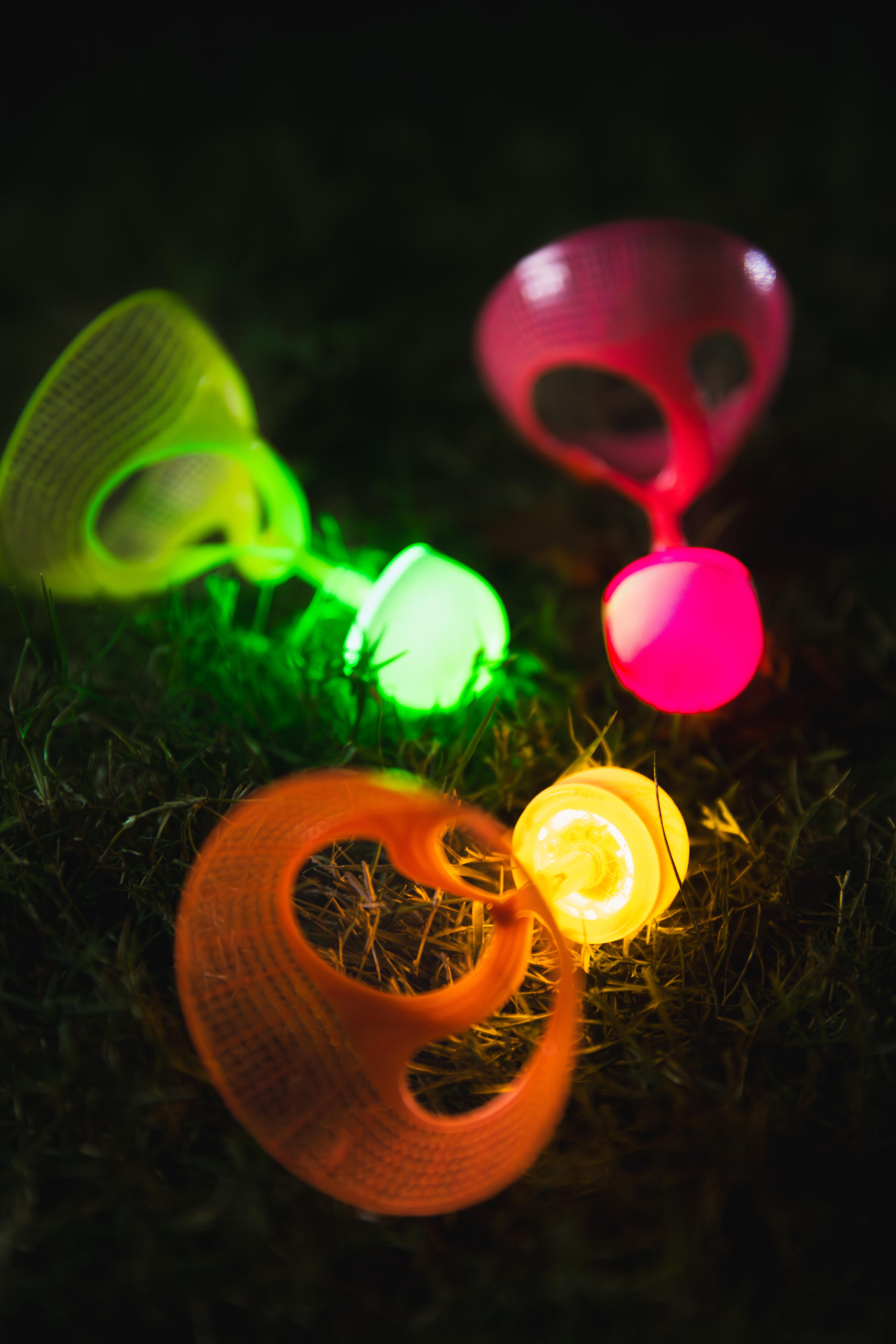 Outdoor Badminton Illuminated Shuttlecock to Play in the Dark - Feenixx 530 Nite - PERFLY