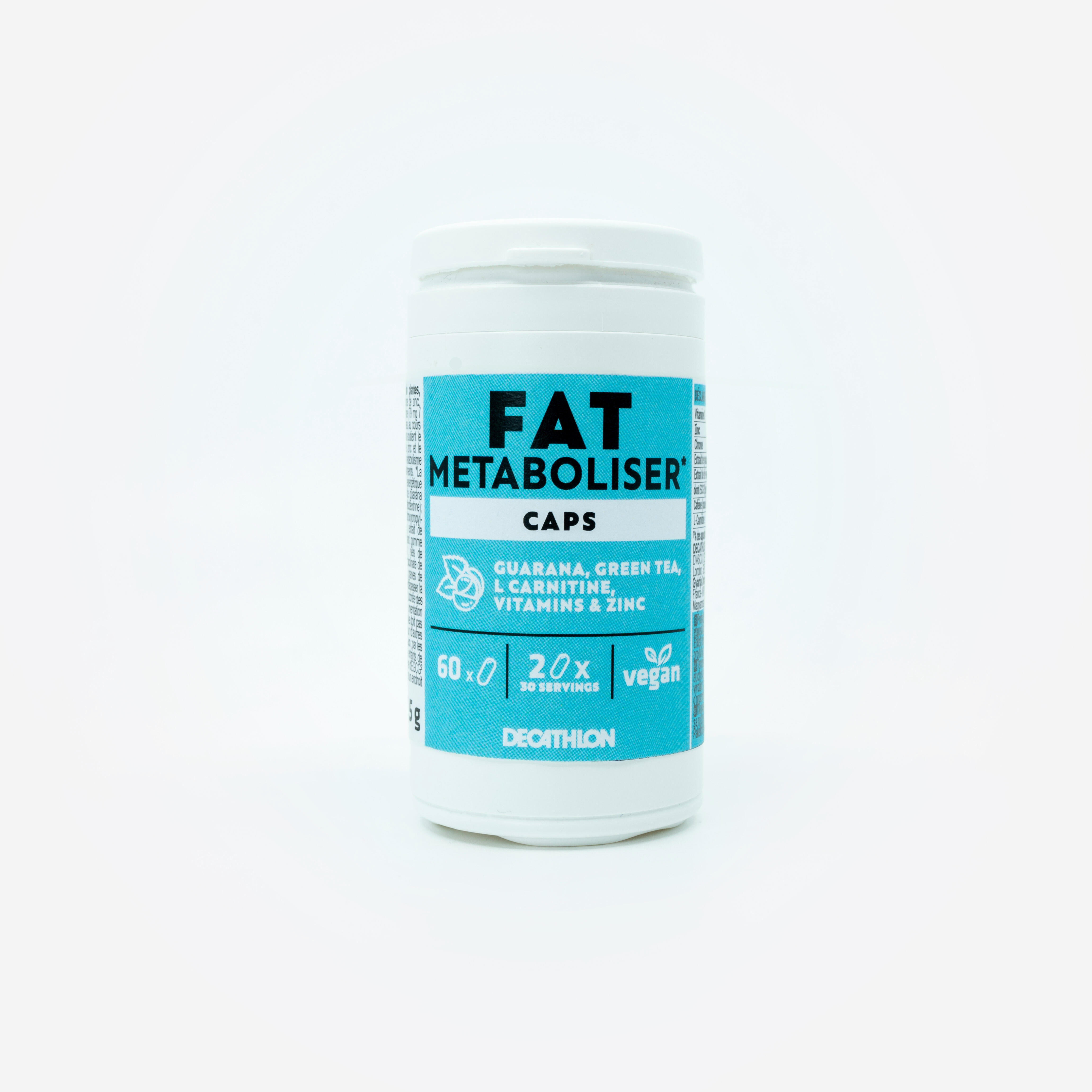 Fat metabolism - FAT METABOLISER 60 capsules - neutral taste