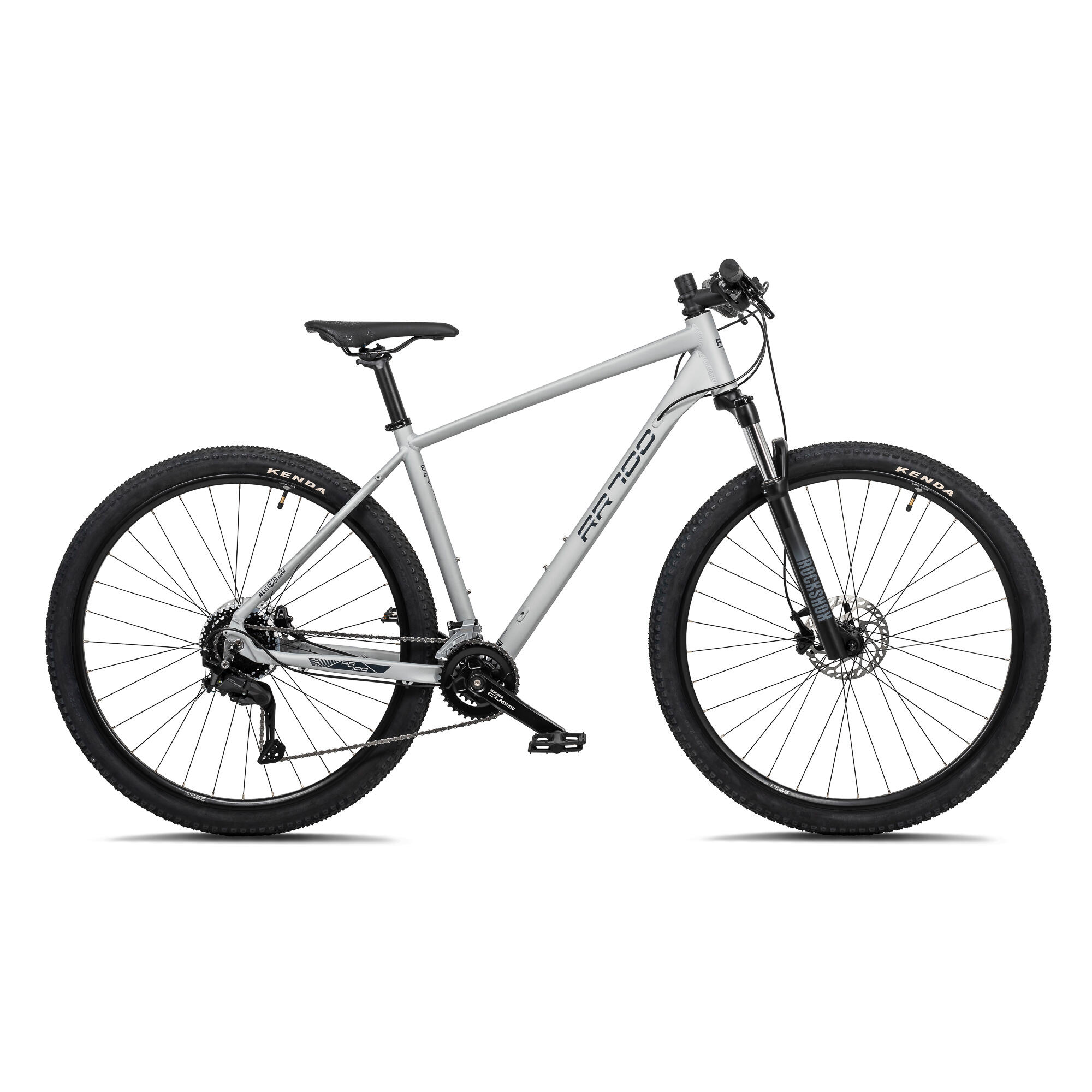DECATHLON Mountainbike RR700 Shimano Cues 29 Zoll Grau