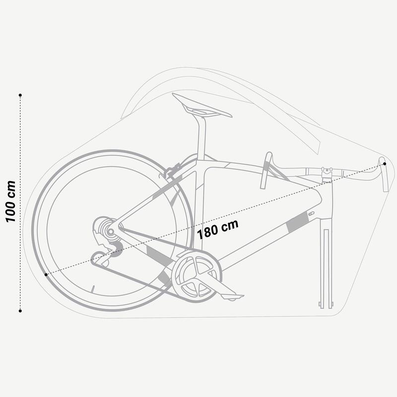 Pokrowiec kompaktowy na rower Rockrider do bikepackingu