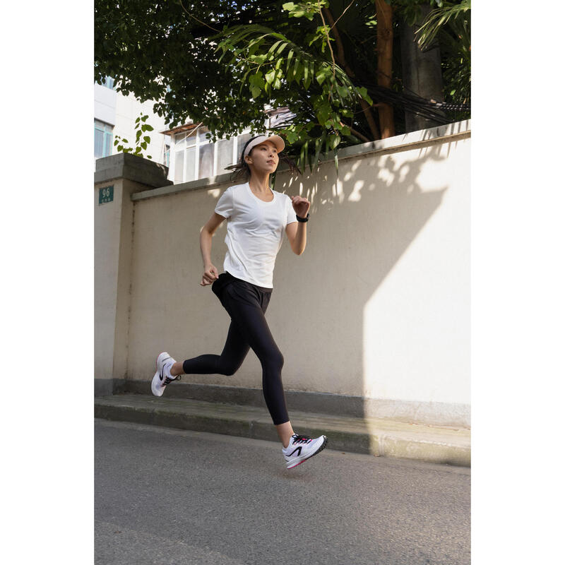 Visière running Homme Femme - KIPRUN V2 rose