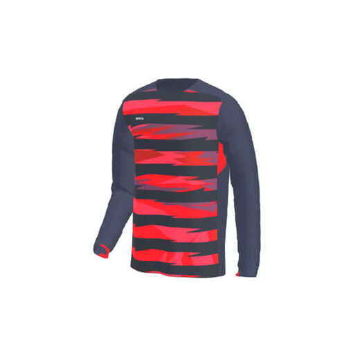 
      Kids' Long-Sleeved Shirt - Navy/Red
  