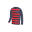 MAILLOT ML KIDS MARINE / ROUGE