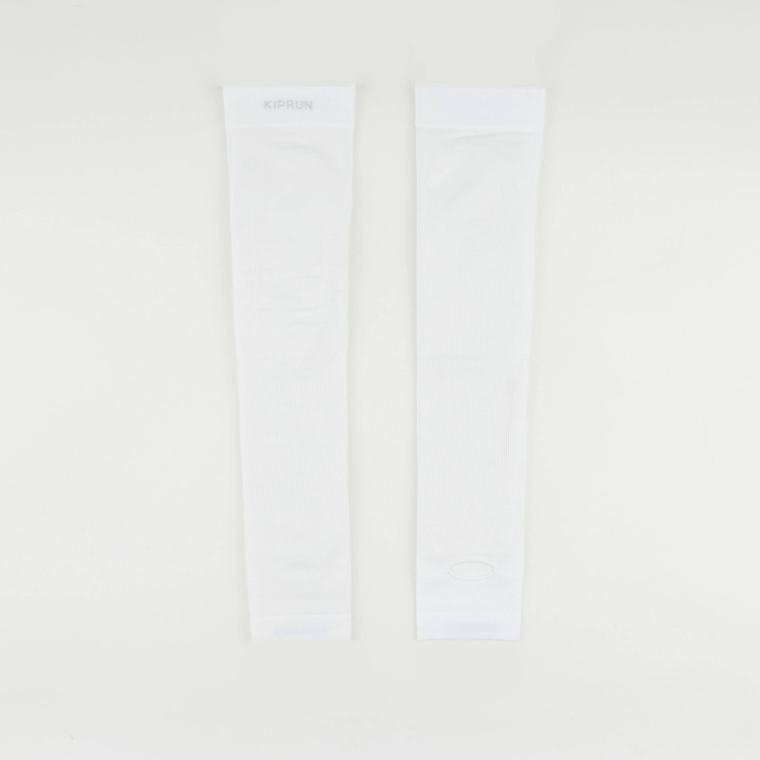 Uv arm and hand cover running white