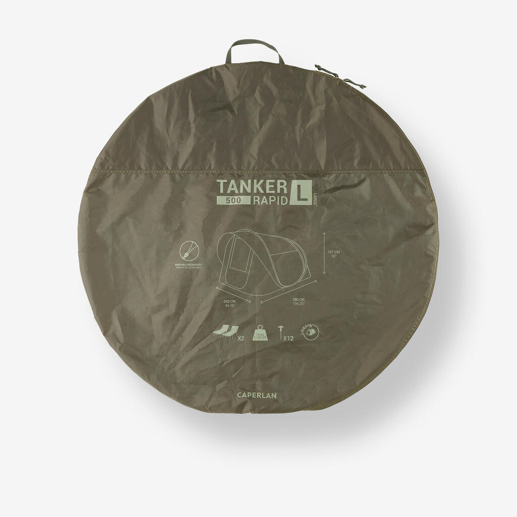 אוהל TANKER RAPID להרכבה מהירה לדיג קרפיונים