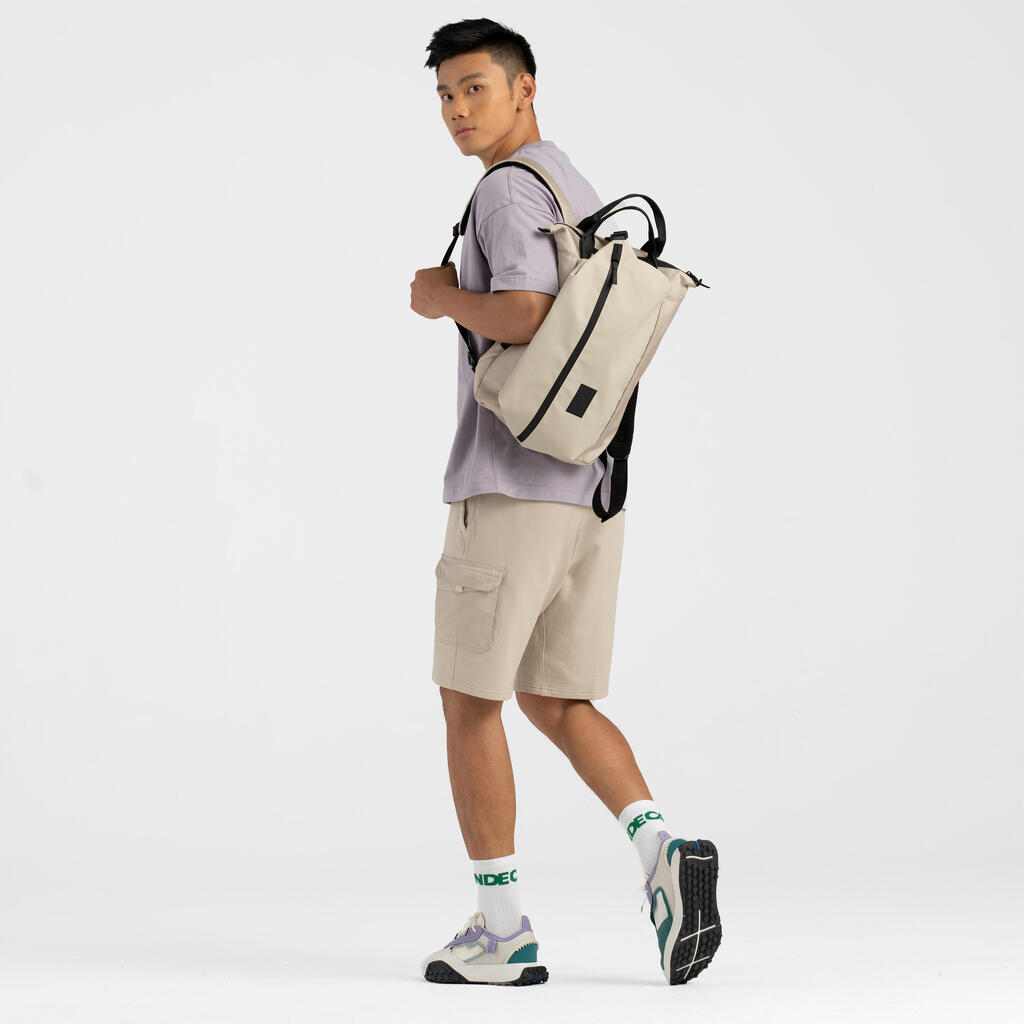 SHIBUYA 17L ACTV MBLTY BACKPACK BEIGE