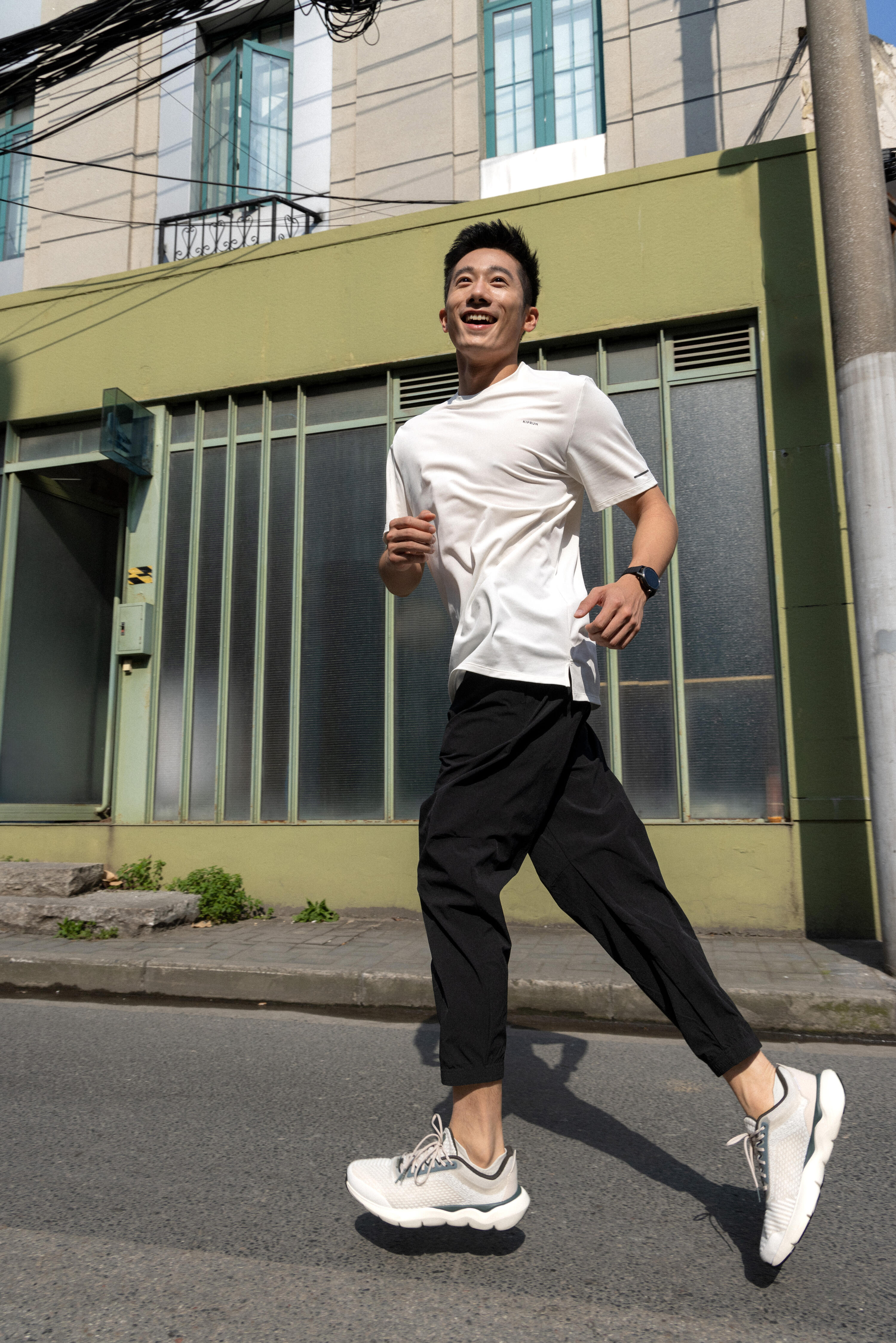 T-shirt de course respirant homme, 500 Dry 9/9