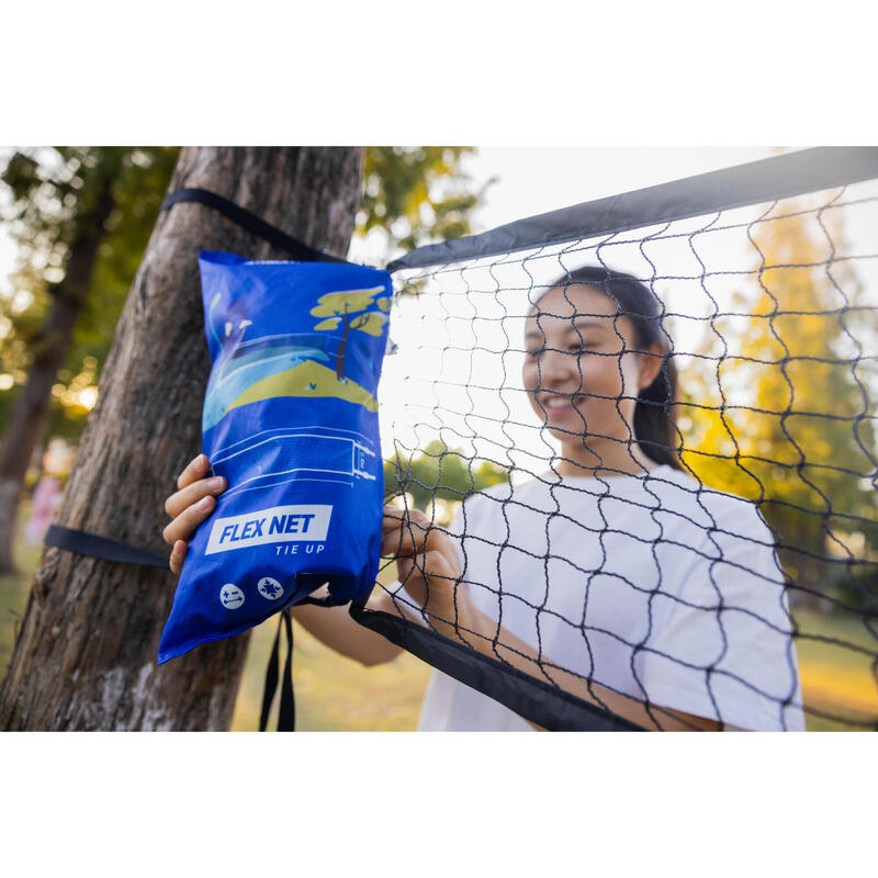 Flex Tie up Badminton net - Adjustable badminton net