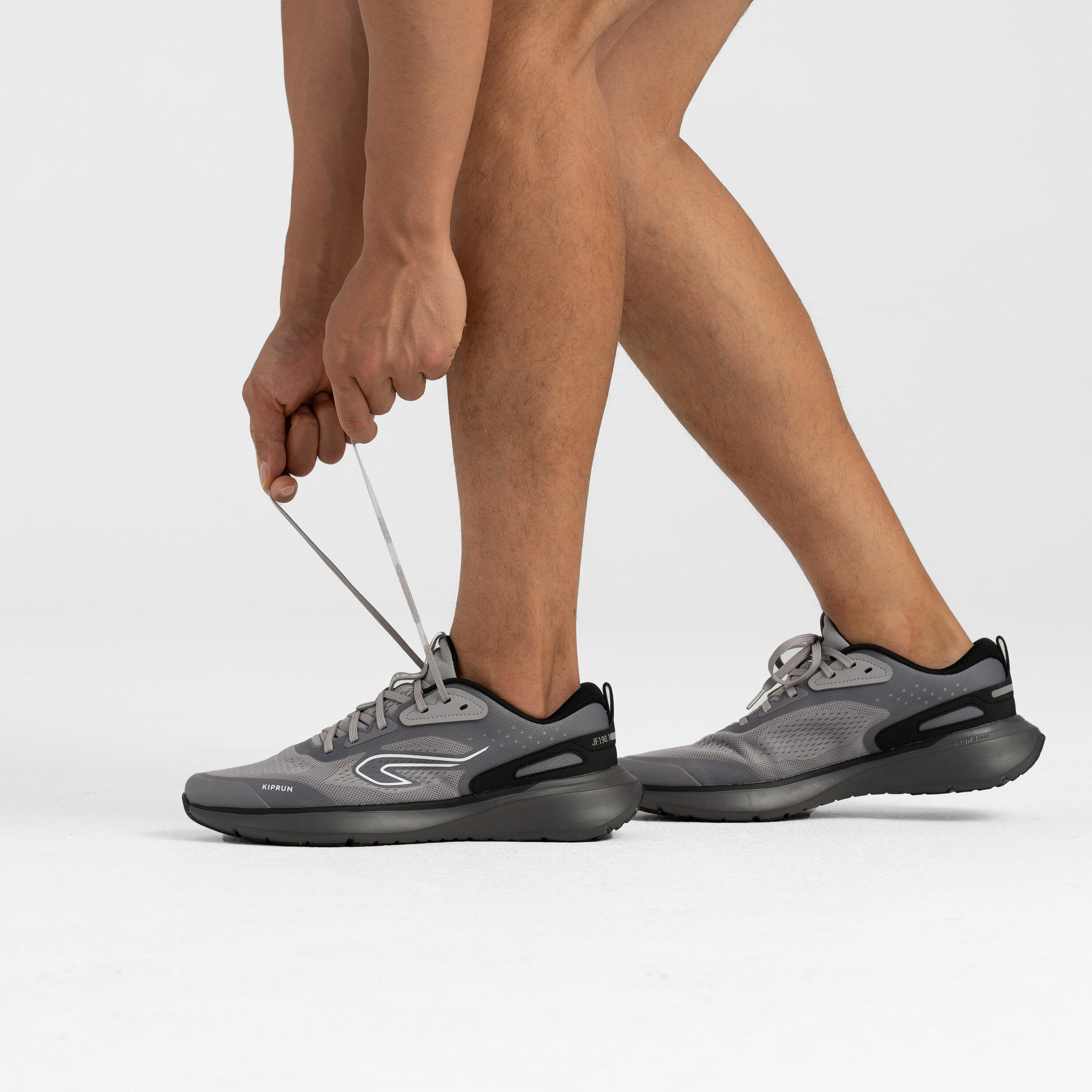 Scarpe running uomo JOGFLOW 190.1 nero-grigio 23/27