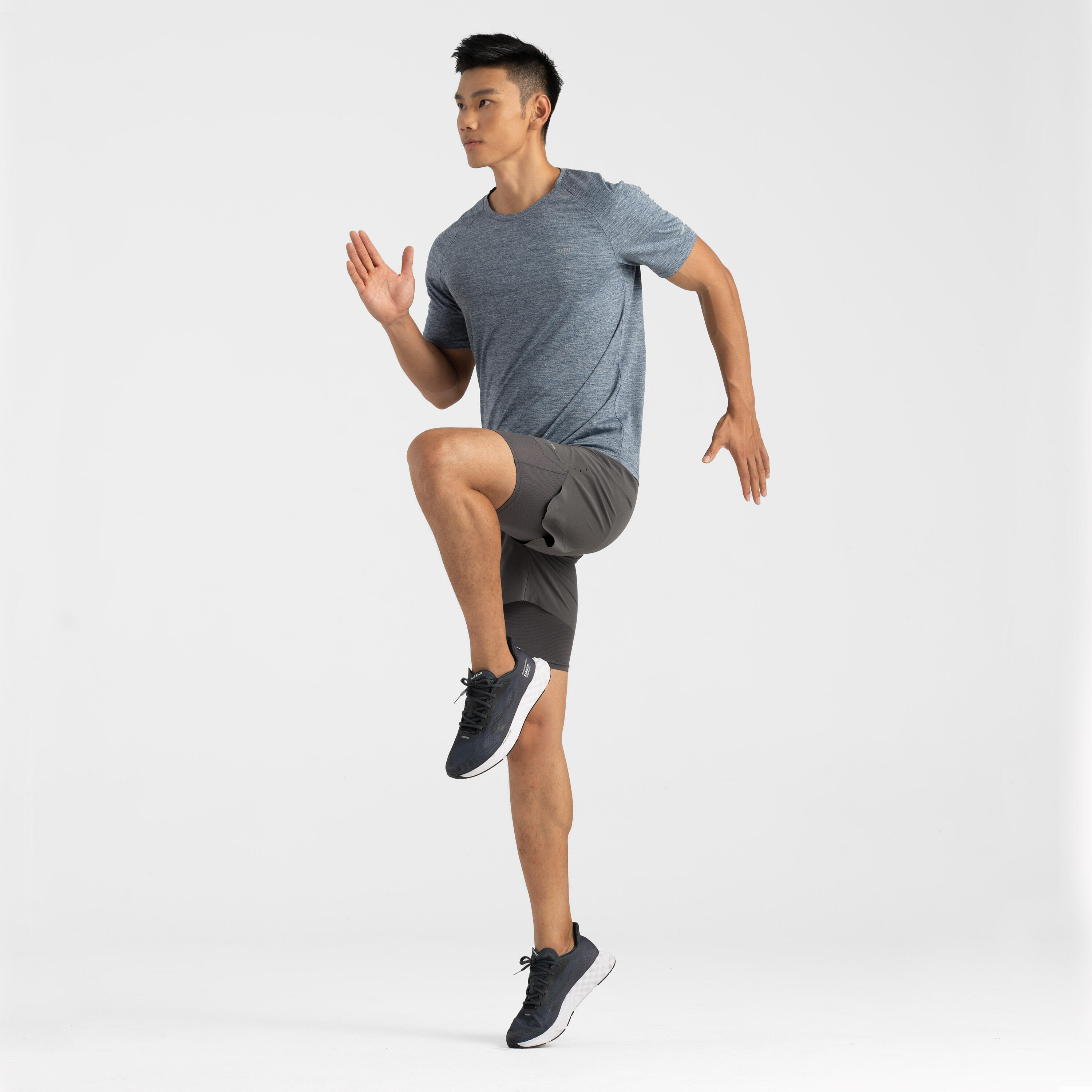KIPRUN (キプラン) ランニング メンズ Tシャツ 透湿性 Dry+
