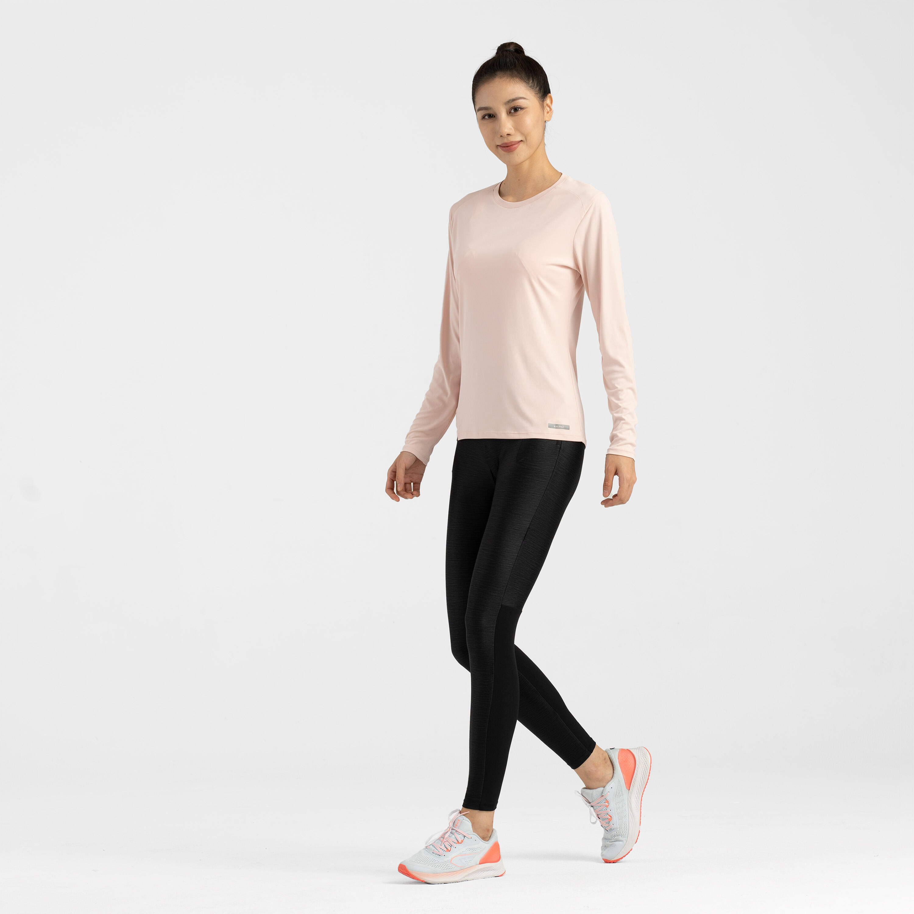 Chandail à manches longues de course femme, Sun Protect - KALENJI