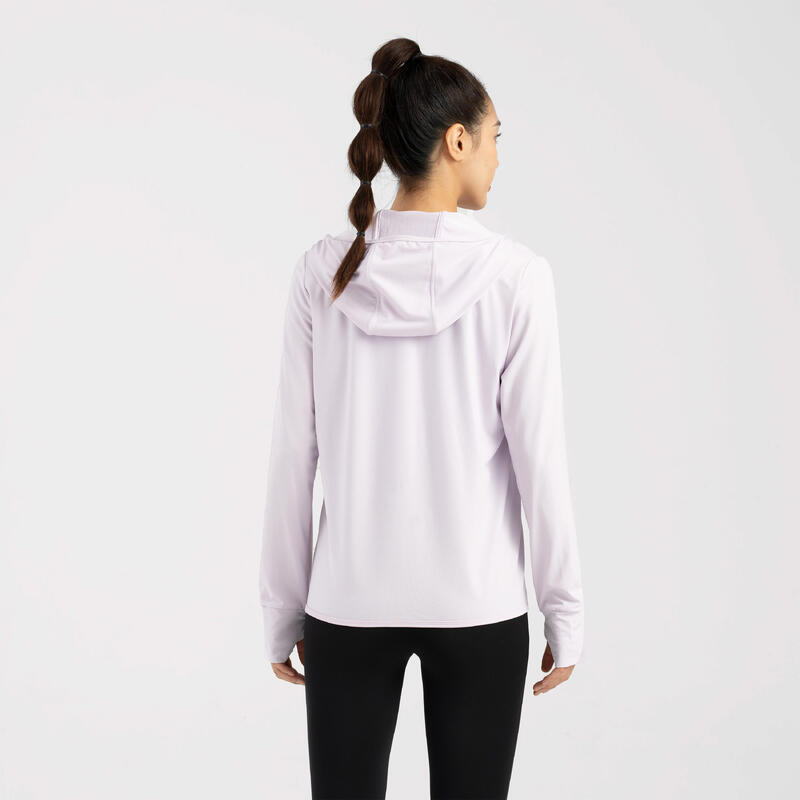 Women's running hooded jacket - Sun Protect