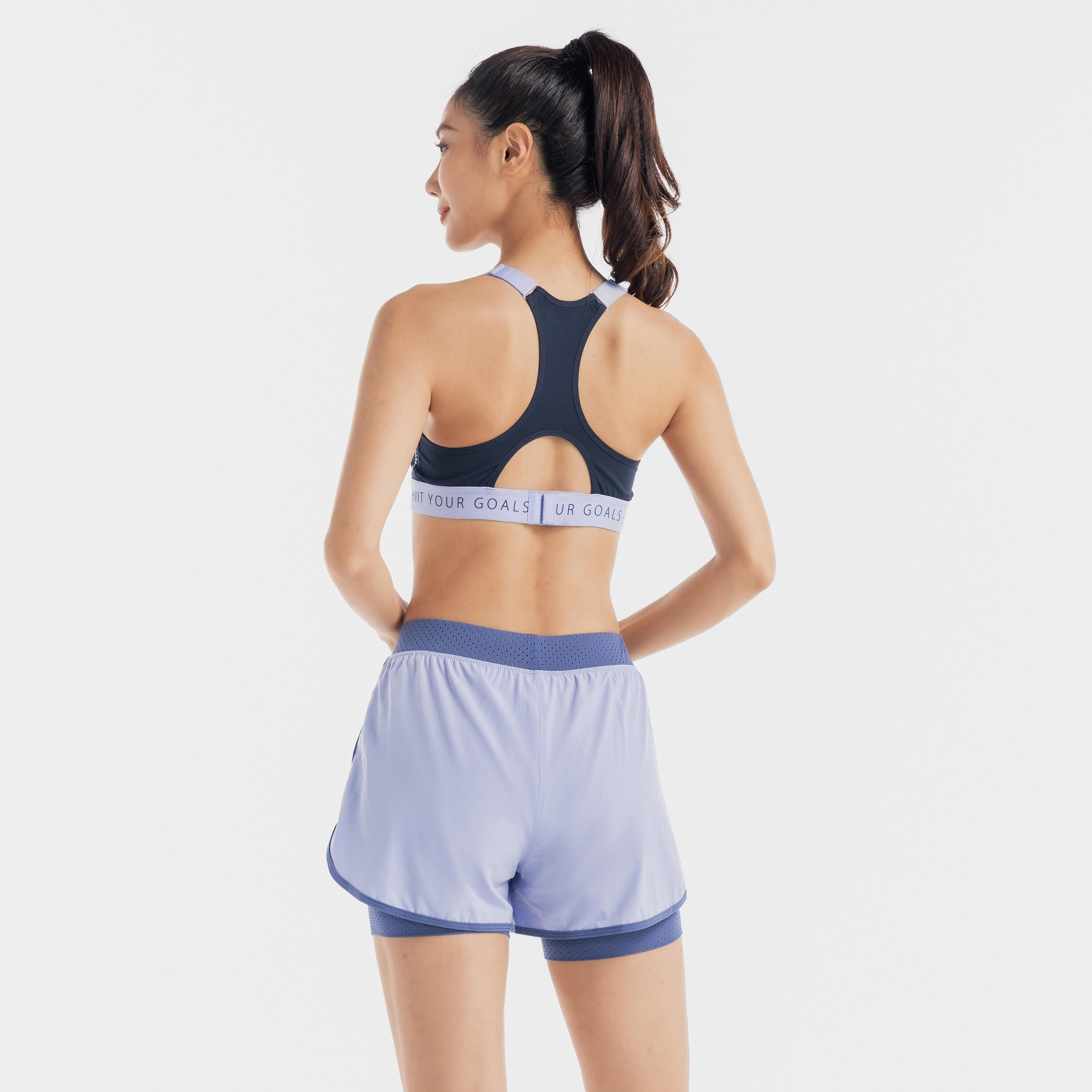 Soutien-gorge de sport ajustable avec bonnets et maintien élevé femme - DECATHLON