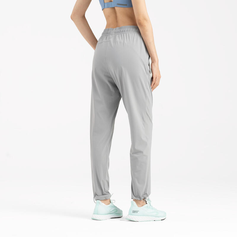 WOMEN RUN DRY PANT 500 CN GREY