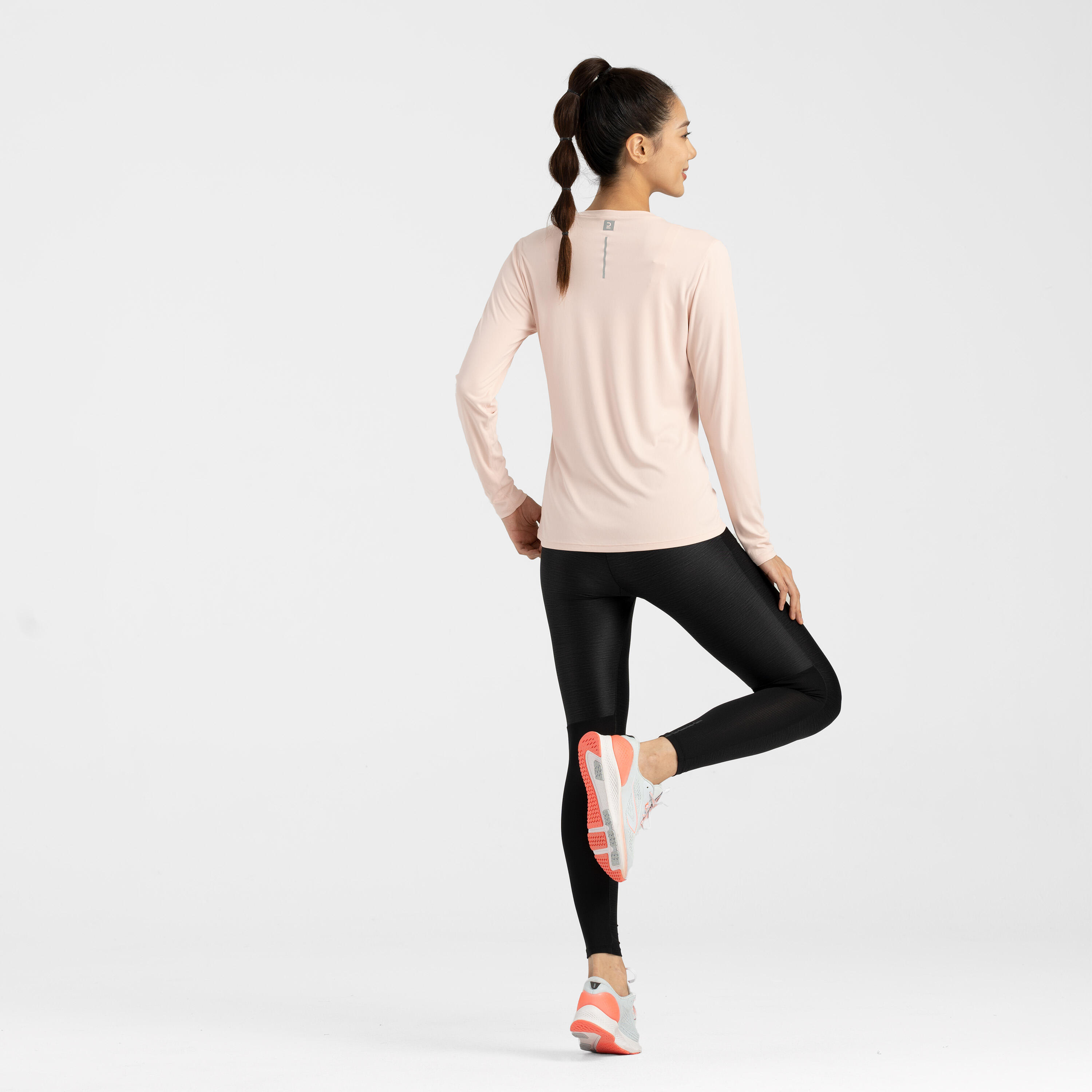 Women's Long-Sleeved Running T-Shirt, Sun Protect 8/8