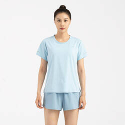 KIPRUN Run 500 Dry Women's Breathable Running T-shirt - Sky Blue