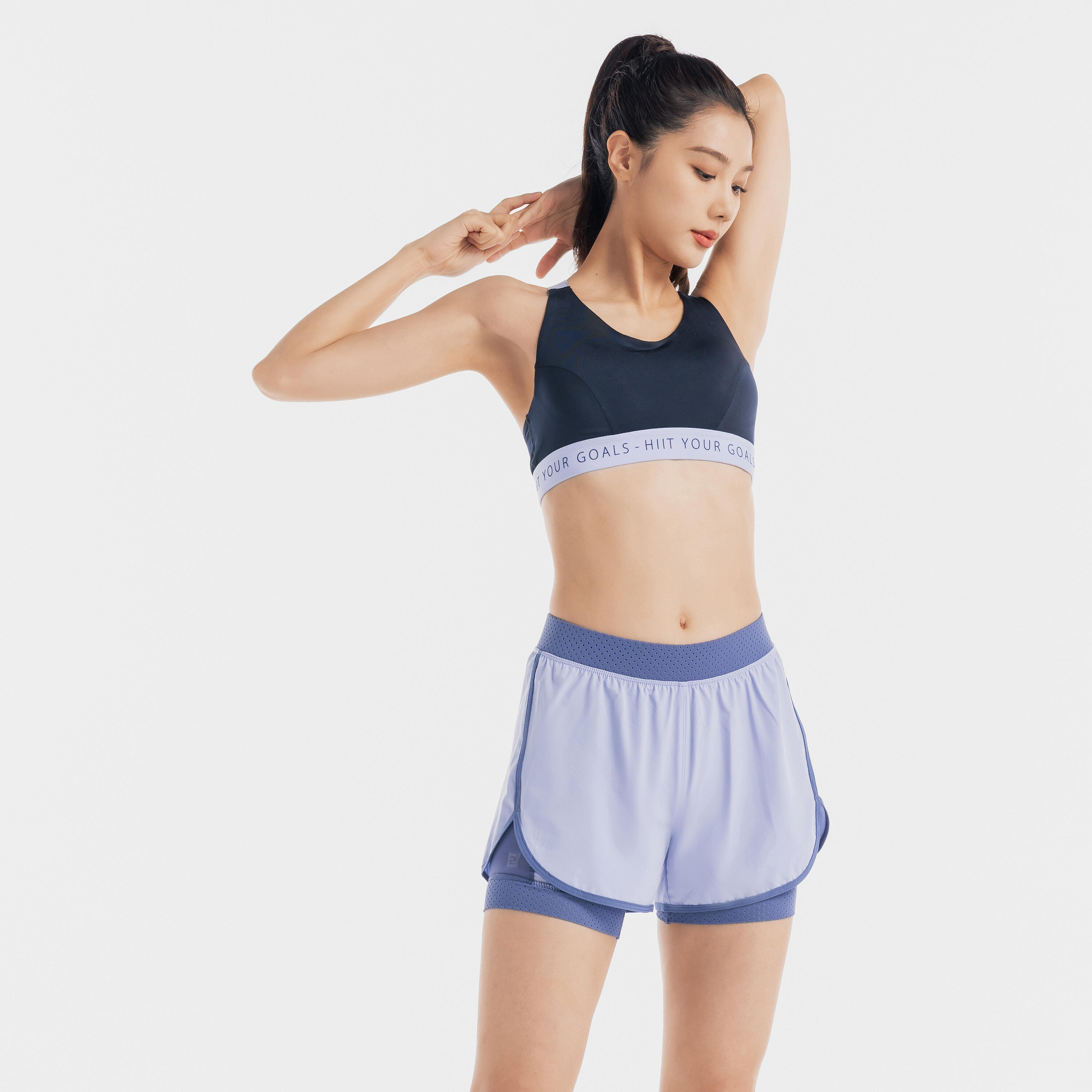 Soutien-gorge de sport ajustable avec bonnets et maintien élevé femme - DECATHLON