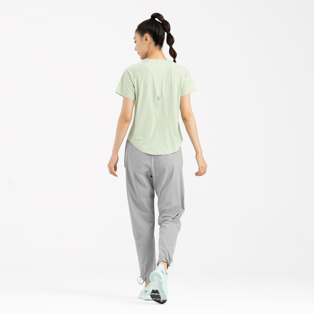 PANTALON FEMME RUN DRY 500 CN SABLE