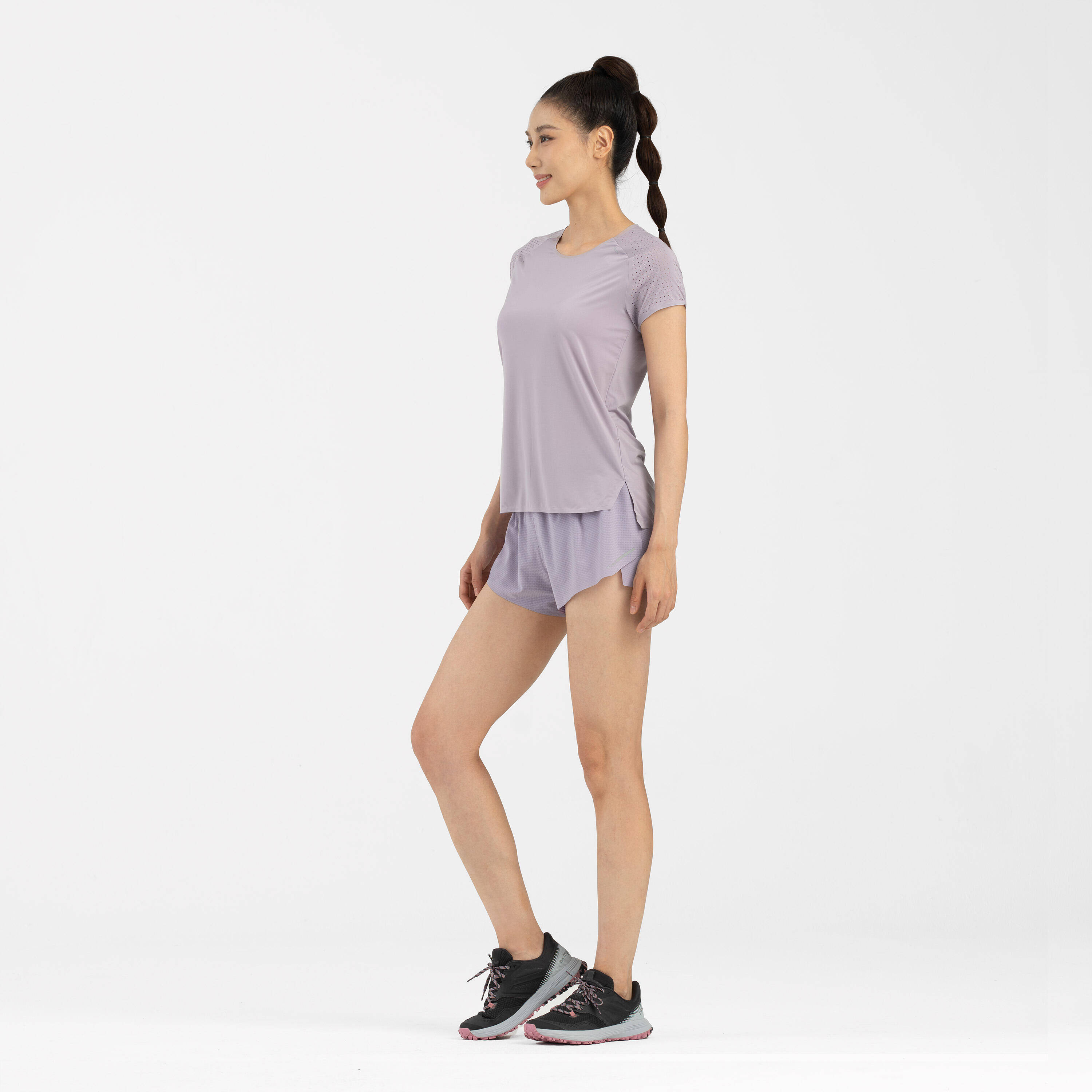 Women's Running Lightweight T-Shirt KIPRUN Run 900 Light Purple -  4