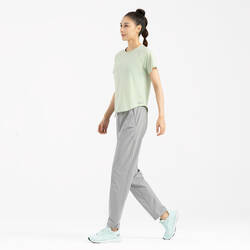 WOMEN RUN DRY PANT 500 CN GREY